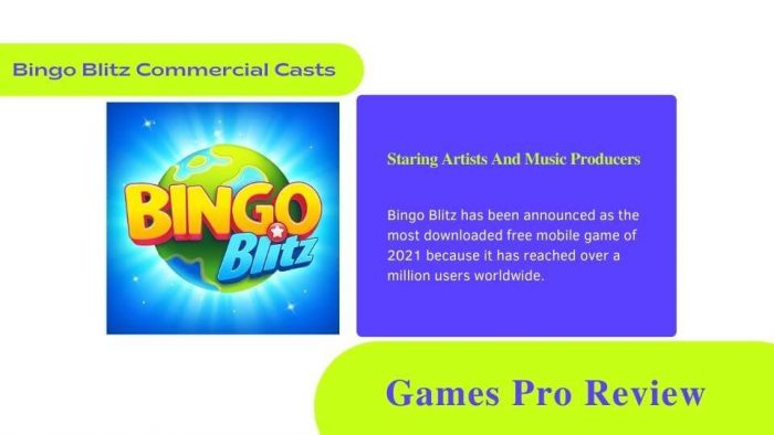 Bingo Blitz Commercial Casts