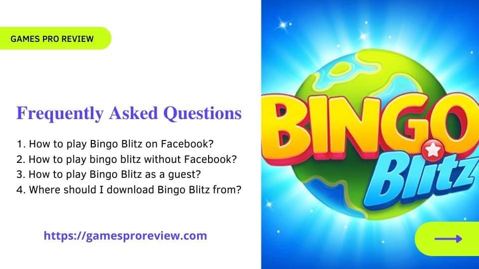 Bingo Blitz Frequently Asked Questions