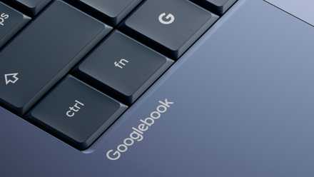 Uma imagem promocional do Googlebook