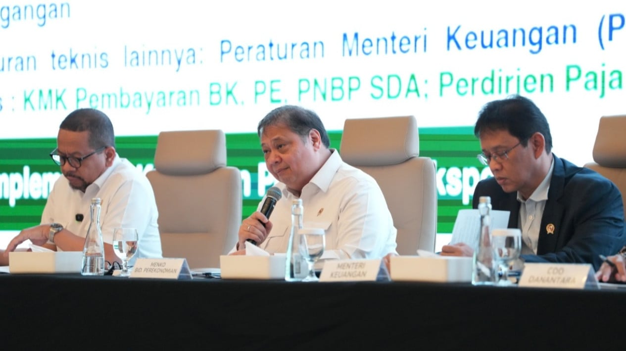 Menko Airlangga: DSI Bakal Perkuat Pengawasan e Tata Kelola Ekspor SDA