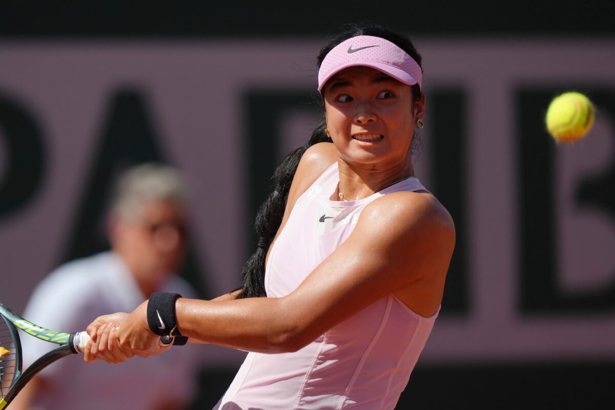 Alex Eala x Iva Jovic Aberto da França 2026 Roland Garros Alex Eala