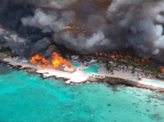 Almeno un turista morto dopo che un enorme incendio ha quasi distrutto una località caraibica; 1.690 evacuati