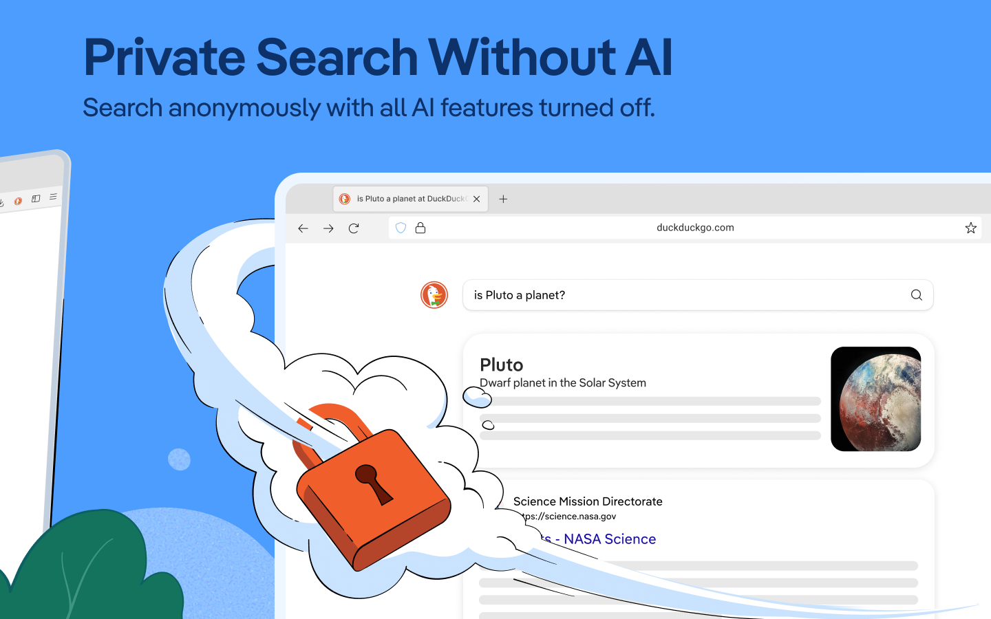 DuckDuckGo torna seu mecanismo de pesquisa 'sem IA' mais fácil de acessar à medida que seu tráfego aumenta