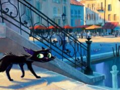 Il filmato di Gatto della Pixar stupisce con il gatto pittorico a Venezia