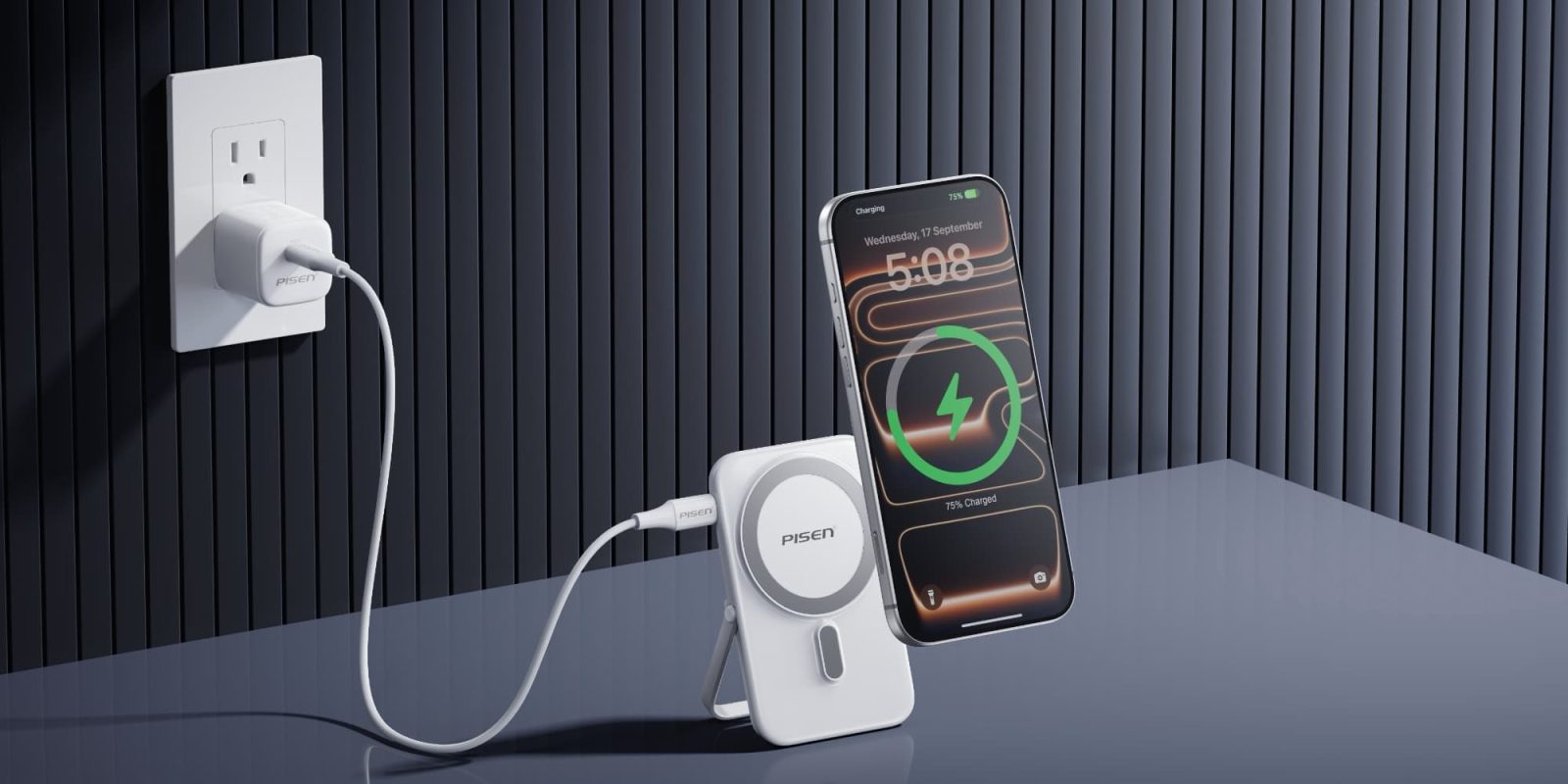 MagSafe Monday: Por que a bateria PISEN 5000mAh é ótima para o transporte diário