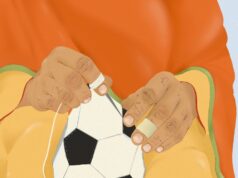 Le mani dietro il bellissimo gioco